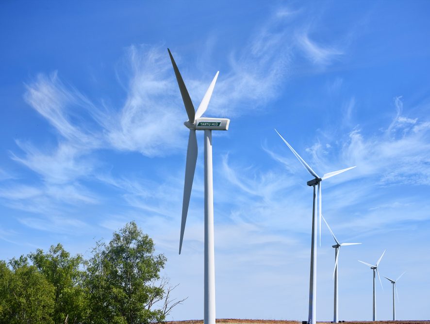 Windkraftanlagen in Estland gehen in Betrieb
